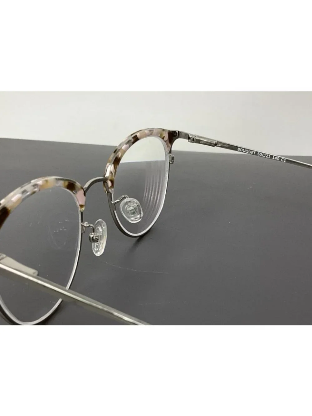 Eyebuydirect Bouquet Silver White Tortoiseshell Pink 50-21-140
